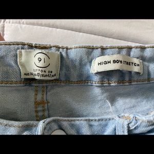 Cotton On WOMENS USA10 MOM JEANS
